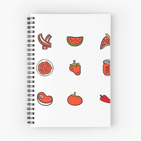 Item preview, Red Food Screen Printed designed and sold by vaggleTown.