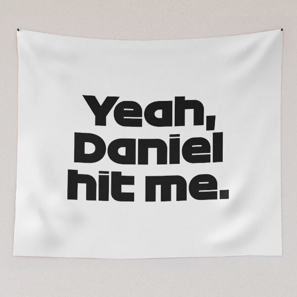 Item preview, Yeah, Daniel Hit Me SAI. - Best Team Radio Imola GP 2022 Season (Black) designed and sold by FilipeFerreira.