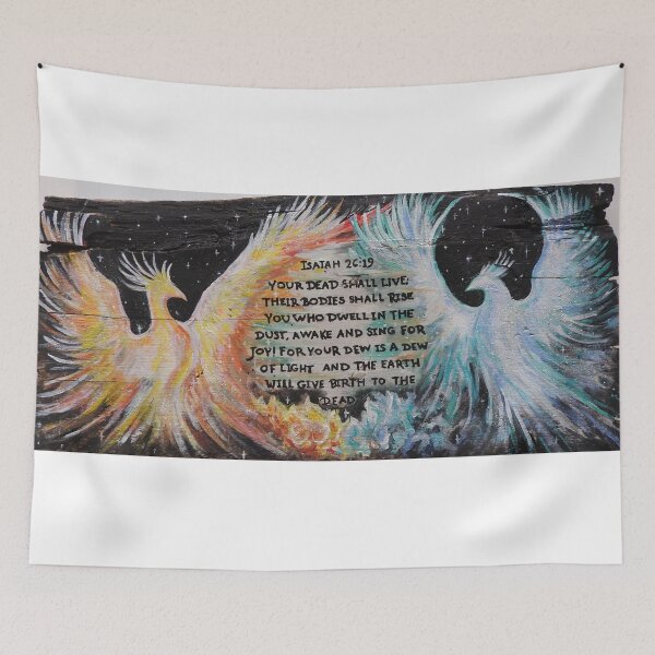 Item preview, Rising phoenix resurrection Isaiah 26 :19 designed and sold by Stephanie  Skeem.