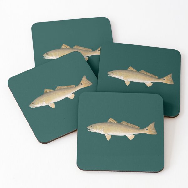 Item preview, Red Drum (Sciaenops ocellatus) designed and sold by LeakyCanoeArt.