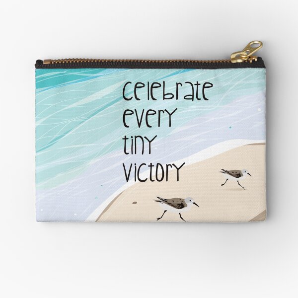Item preview, sand piper-Celebrate every tiny victory designed and sold by SleeplessLady.