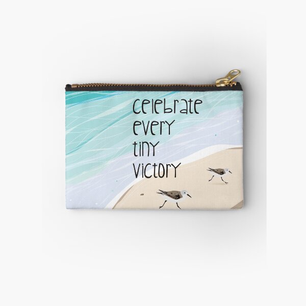 Item preview, sand piper-Celebrate every tiny victory designed and sold by SleeplessLady.