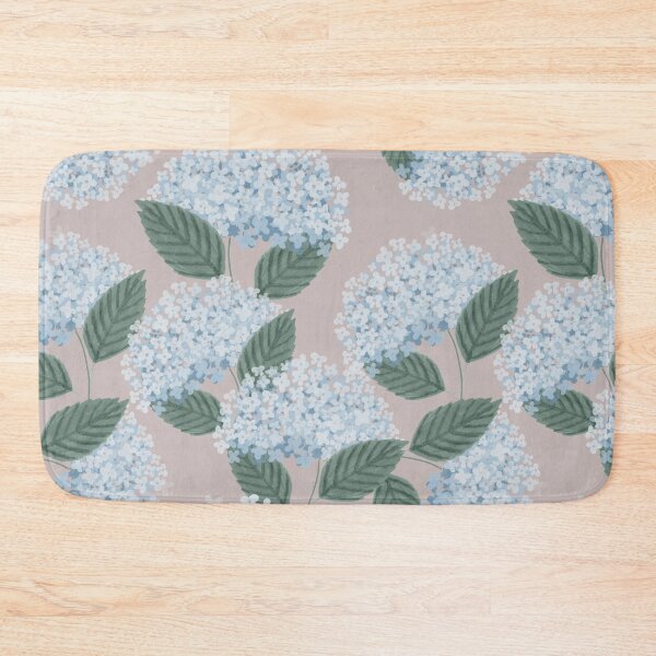 Item preview, hydrangea pattern (light sand) | spring inspired. botanical illustration designed and sold by MissPuduArt.