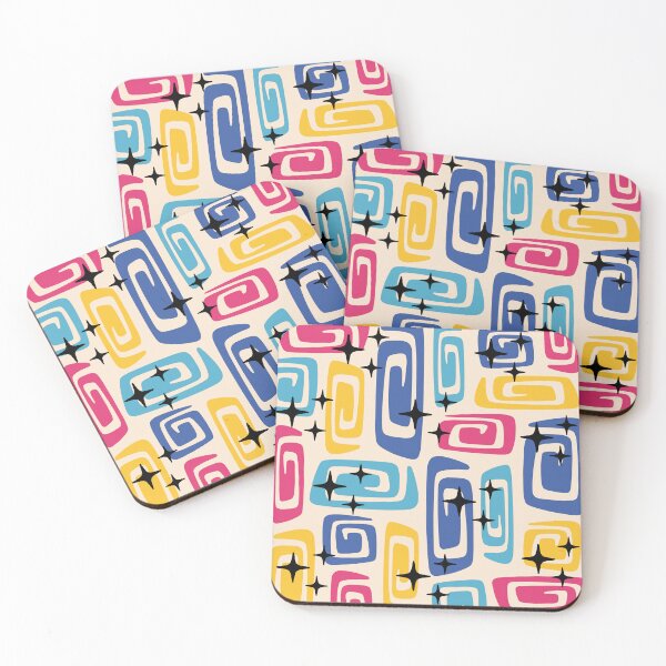Item preview, Retro Mid Century Modern Abstract 589 designed and sold by tonymagnerart.