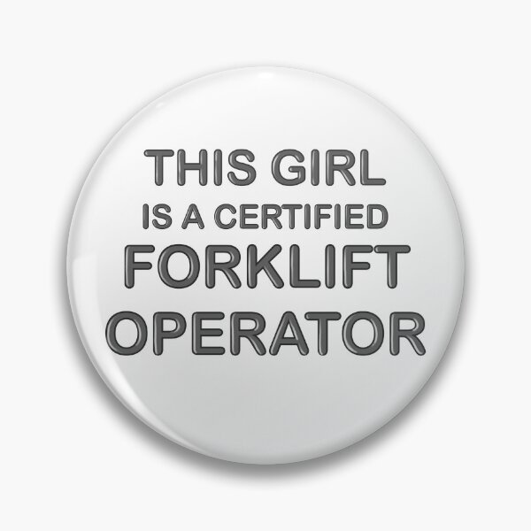 Item preview, Certified Forklift Operator designed and sold by localparrotmom.