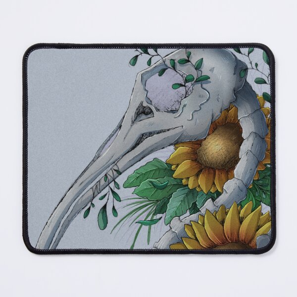 Item preview, Skeleton and Sunflowers designed and sold by dinosaphira99.