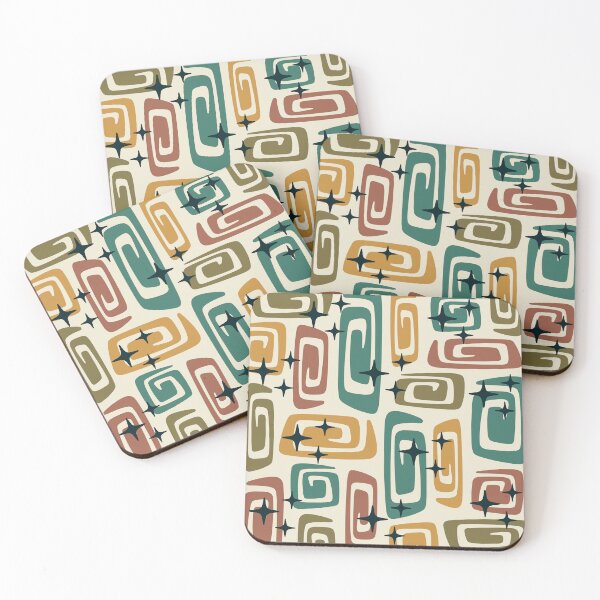 Item preview, Retro Mid Century Modern Abstract 590 designed and sold by tonymagnerart.