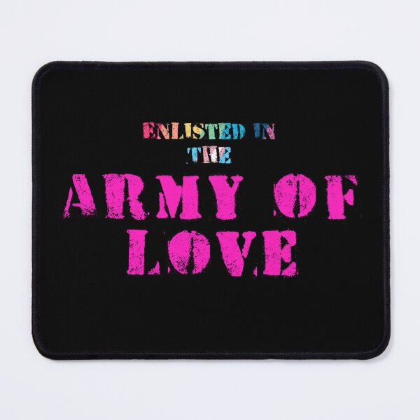 Item preview, Army Of Love - With Pride Flag Colors - LGBT Pride Love Design designed and sold by CamSkot.