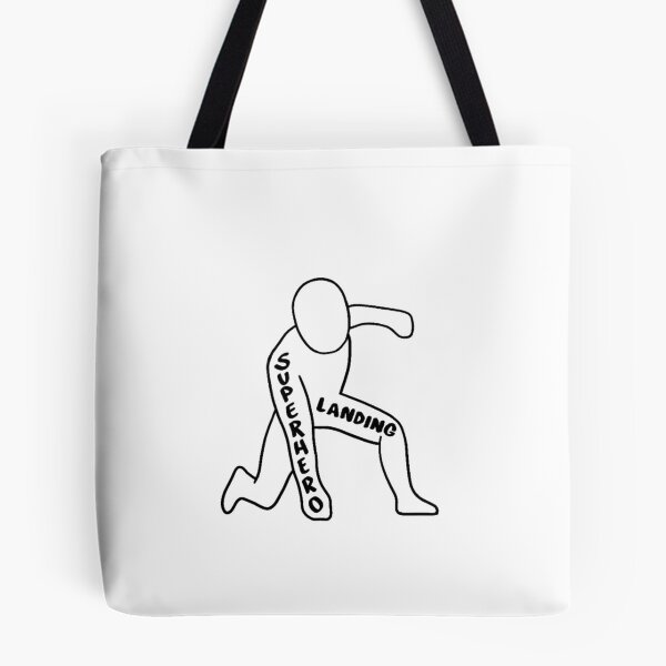Item preview, Superhero Landing with text designed and sold by Crystal Heart CS.