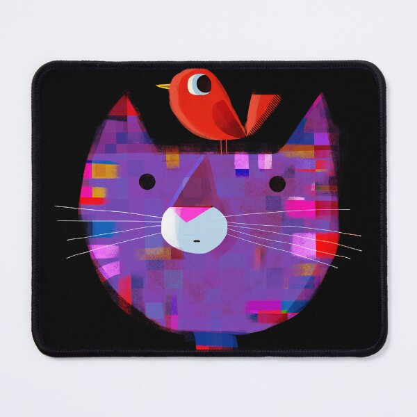 Item preview, Cat With Pesky Bird designed and sold by gklucas.