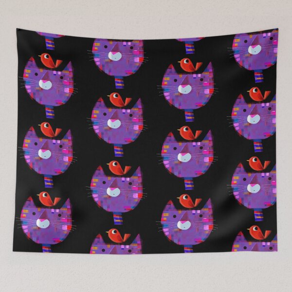 Item preview, Cat With Pesky Bird designed and sold by gklucas.