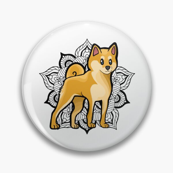 Artikelvorschau, Shiba Inu-Mandala entworfen und verkauft von Ahenix.