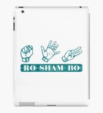 Ro Sham Bo - Rock Paper Scissors iPad Case/Skin