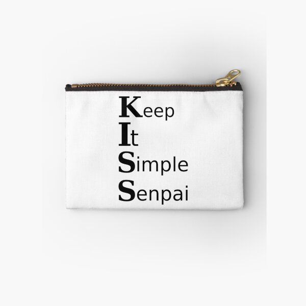 Item preview, Keep it simple senpai designed and sold by findingNull.