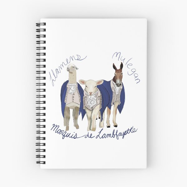 Item preview, Llamens, Mulegan, Marquis de Lambfayette designed and sold by aecdesign.