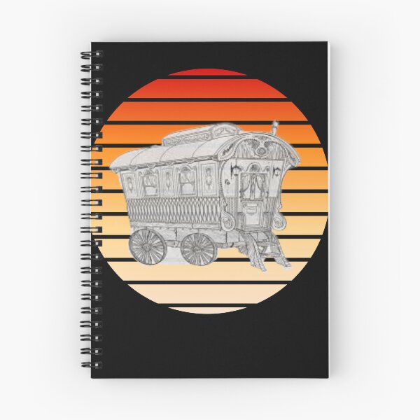 Item preview, Vardo, puesta de sol, familia gitana con carro tirado por caballos designed and sold by amy greaves.