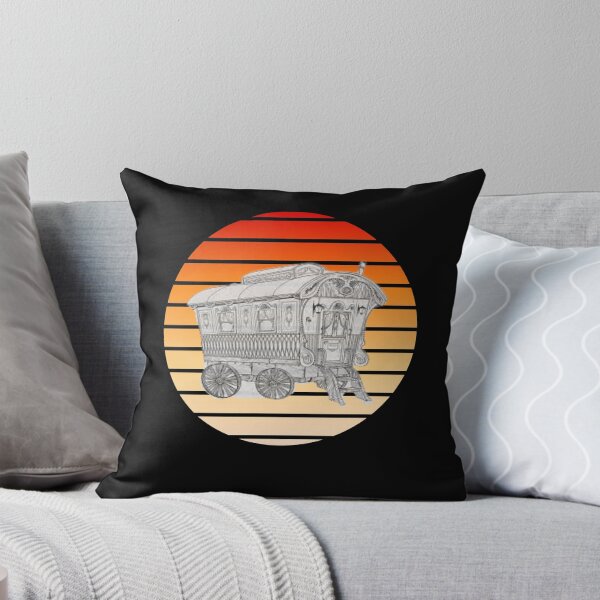 Item preview,  Vardo, sunset ,Gypsy family with horse drawn wagon designed and sold by amy greaves.