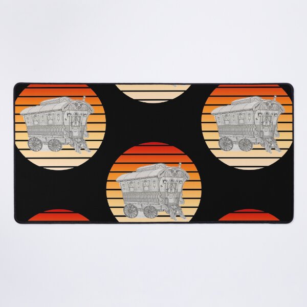 Item preview, Vardo, sunset ,Gypsy family with horse drawn wagon designed and sold by amy greaves.
