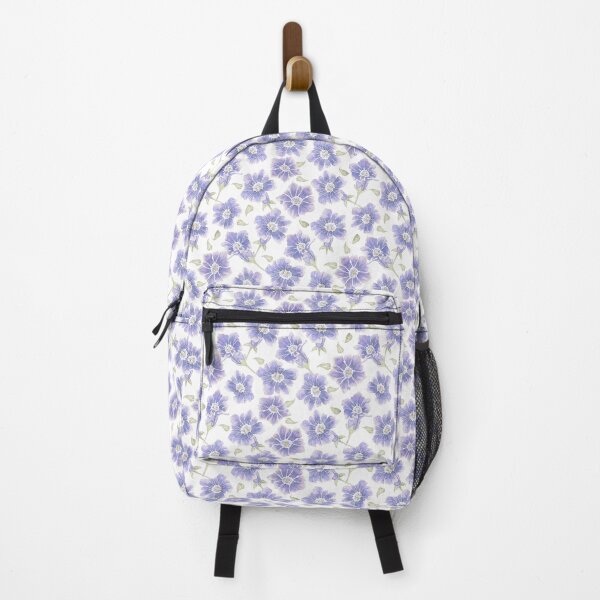 Item preview, Pretty Violet Gentain Floral Pattern designed and sold by paintingbetween.