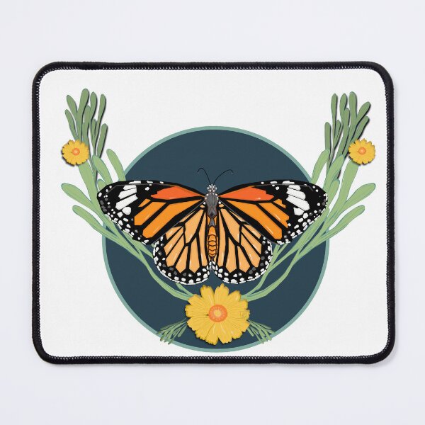 Item preview, Wildflower monarch butterfly  designed and sold by RubyLobo.