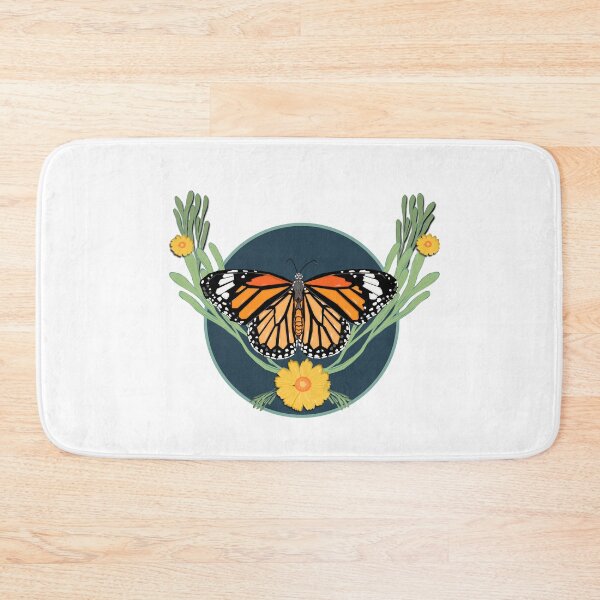 Item preview, Wildflower monarch butterfly  designed and sold by RubyLobo.
