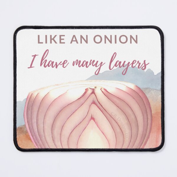 Item preview, Like An Onion I have Many Layers | Health & Wellness designed and sold by CRDesigns4Women.