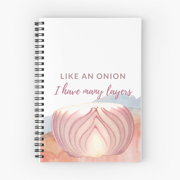 Item preview, Like An Onion I have Many Layers | Health & Wellness designed and sold by CRDesigns4Women.