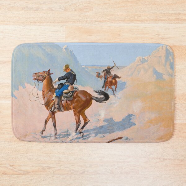 Item preview, The Advance Guard | Frederic Remington | 1890 Wild West Western Art designed and sold by CJET.