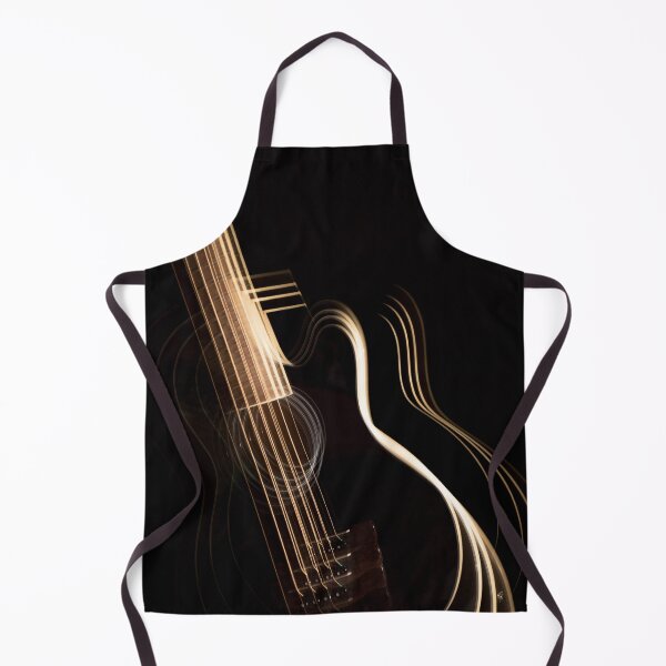 Item preview, Echo of the Invisible World Inspirational Bass Guitar Abstract Portrait designed and sold by nancyjcreates.