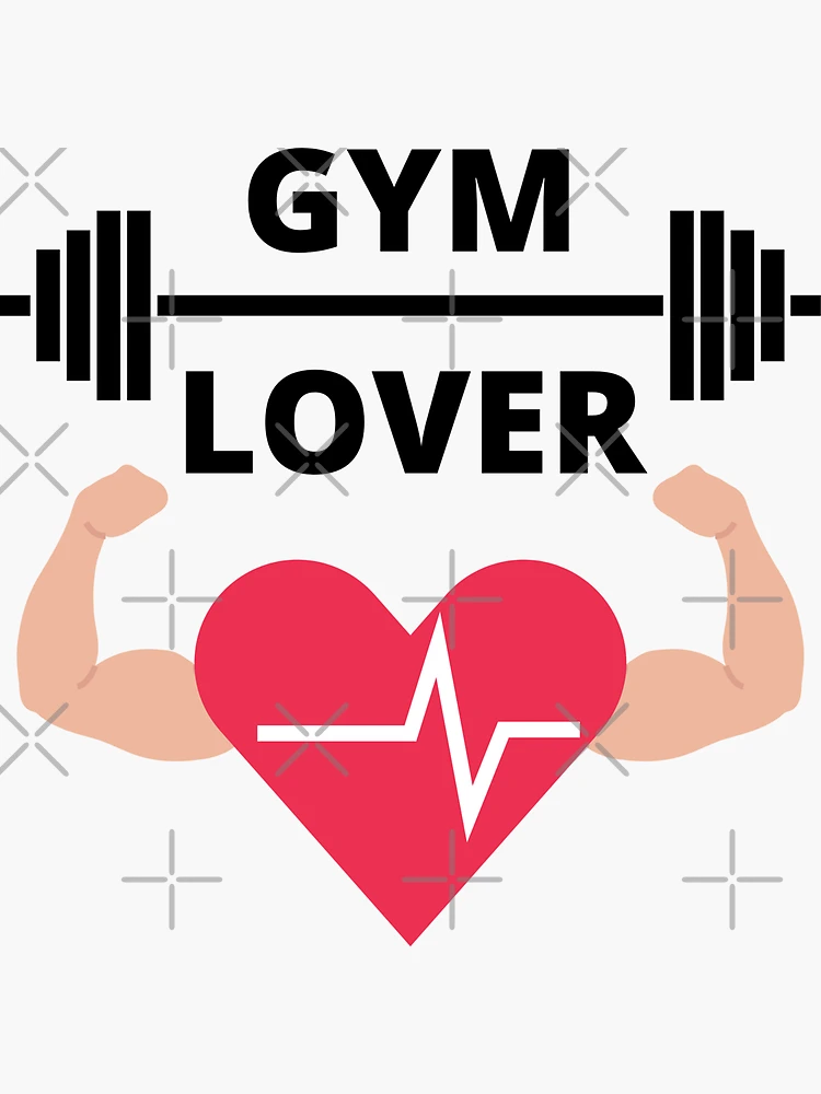Gym lover design Sticker by dominikz96