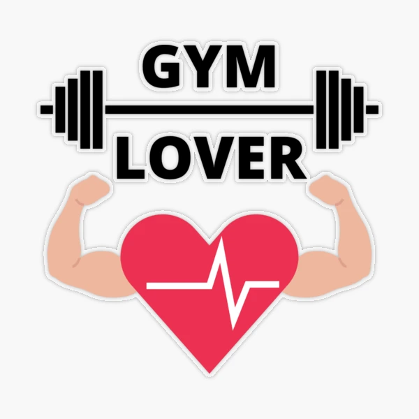 Gym lover design Sticker by dominikz96