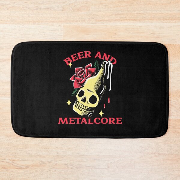 Item preview, Beer and Metalcore - Heavy Metal Metalcore Design designed and sold by Shirtlify.