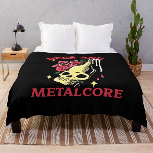 Item preview, Beer and Metalcore - Heavy Metal Metalcore Design designed and sold by Shirtlify.