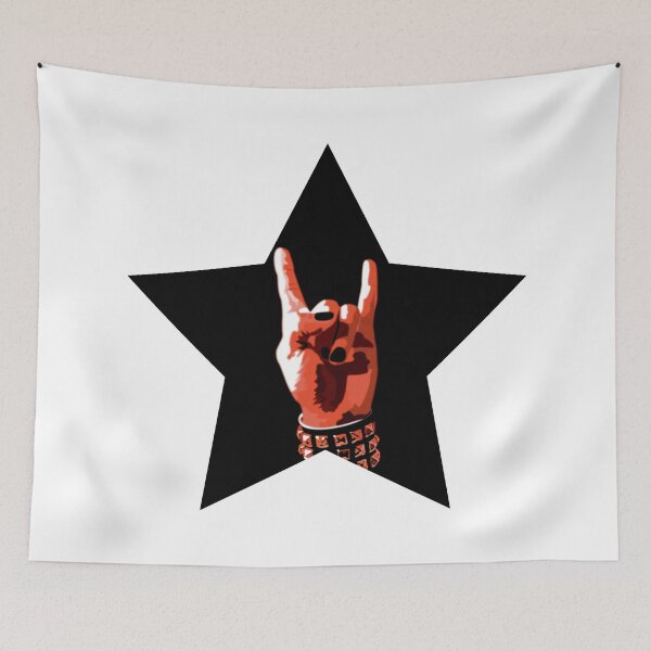 Item preview, heavy metal stars designed and sold by Guido Isidrón Suárez.