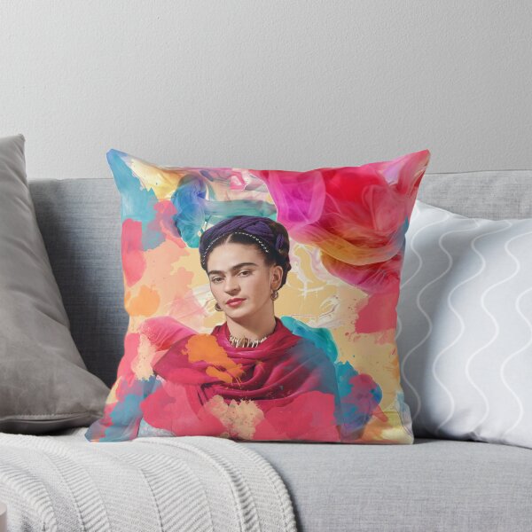 Vista previa del artículo con la obra «Frida Kahlo Aquarelle », diseñado y vendido por Muycote.