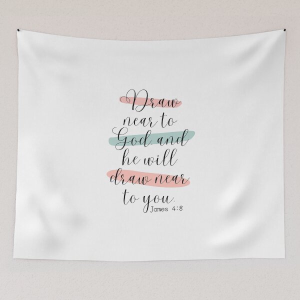 Item preview, James 4:8 designed and sold by ClairsCreations.