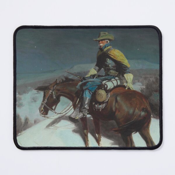 Item preview, The Vidette, Custer Trooper | William Herbert Dunton | 1914 Wild West Western Art designed and sold by CJET.