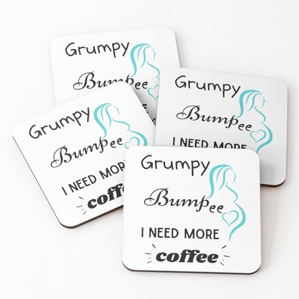 Item preview, Grumpy bumpee coffee | Pregnant coffee lover designed and sold by KohMooy.