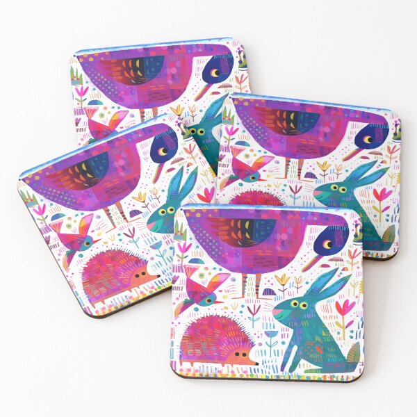 Item preview, A Goose, a Rabbit, a Bird, a Hedgehog designed and sold by gklucas.