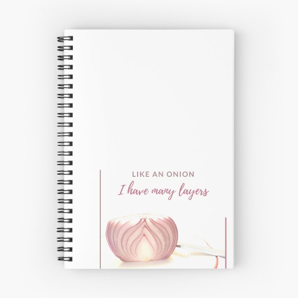 Item preview, I Have Many Layers Like An Onion | Health & Wellness designed and sold by CRDesigns4Women.
