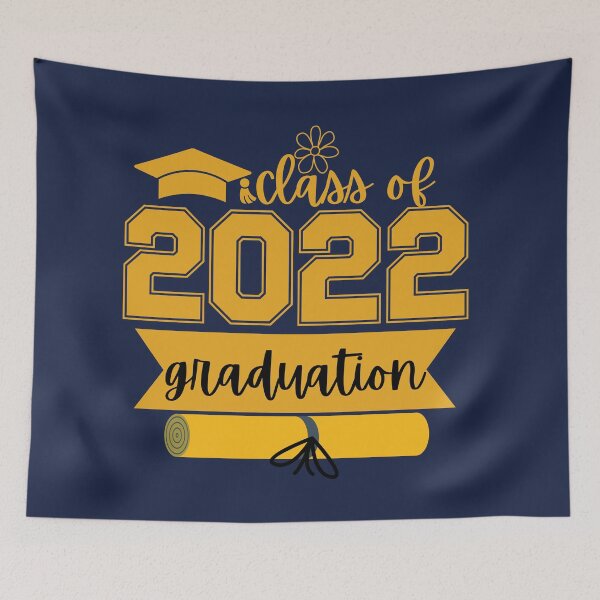 Item preview, Seniors Class of 2022 Graduation Retro  designed and sold by BronikowskiART.