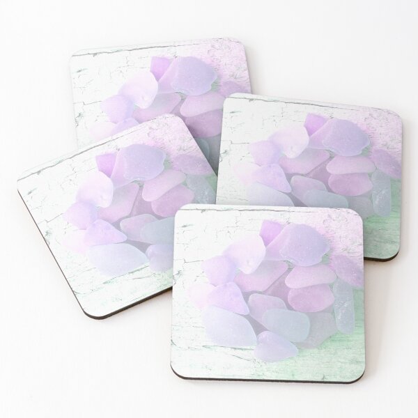 Item preview, Pastel Soft Girl Aesthetic Style Lilac Sea Glass Beachy Minimalism Decor Photo 2 of 8 designed and sold by Beachy.