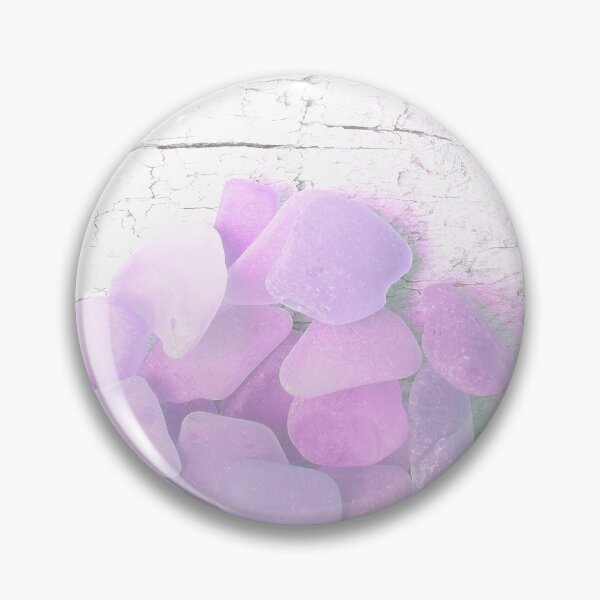 Item preview, Pastel Soft Girl Aesthetic Style Lilac Sea Glass Beachy Minimalism Decor Photo 3 of 8 designed and sold by Beachy.