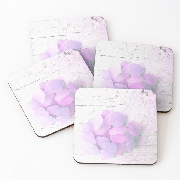 Item preview, Pastel Soft Girl Aesthetic Style Lilac Sea Glass Beachy Minimalism Decor Photo 3 of 8 designed and sold by Beachy.