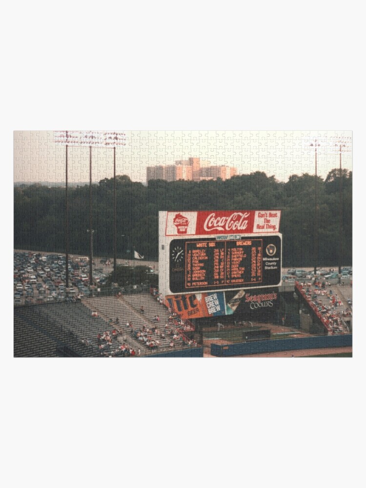 Lost Ballparks on X: Milwaukee County Stadium, Saturday, 8/3/90