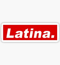 Latina Sticker