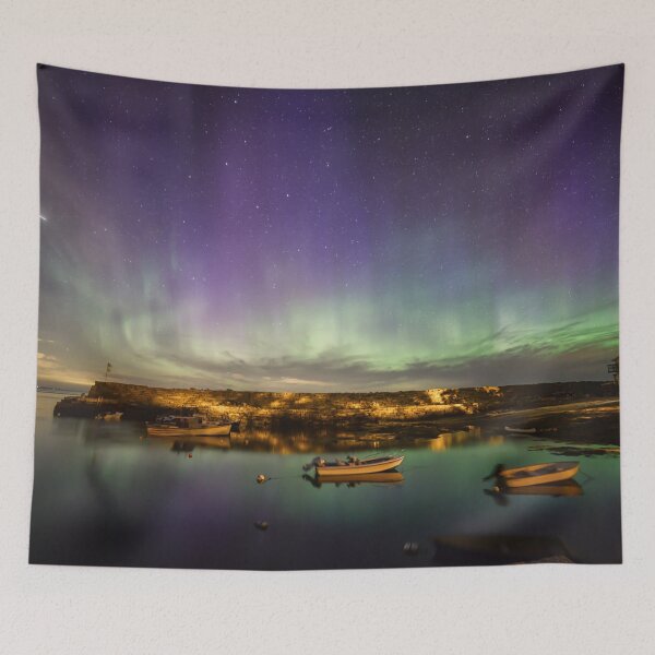 Artikelvorschau, Aurora und die ISS entworfen und verkauft von Roger Porter Photography.