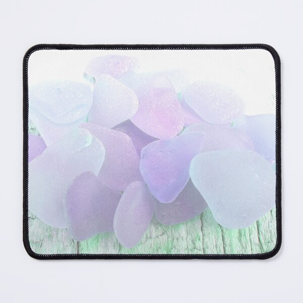 Item preview, Pastel Soft Girl Aesthetic Style Lilac Sea Glass Beachy Minimalism Decor Photo 4 of 8 designed and sold by Beachy.
