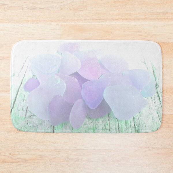 Item preview, Pastel Soft Girl Aesthetic Style Lilac Sea Glass Beachy Minimalism Decor Photo 4 of 8 designed and sold by Beachy.