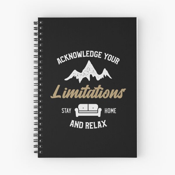Item preview, Acknowledge Your Limitations Ironic Funny designed and sold by IronicBGear.